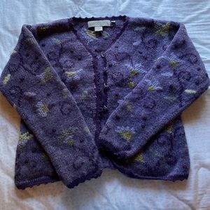Vintage Nomadic Traders Wool Cardigan in Excellent Condition!